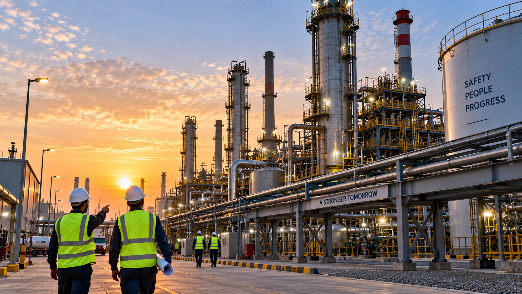 Al Aman in-house maintenance workshop